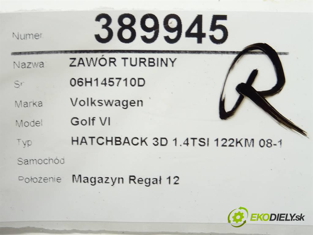Volkswagen Golf VI    HATCHBACK 3D 1.4TSI 122KM 08-13  ventil turba 06H145710D