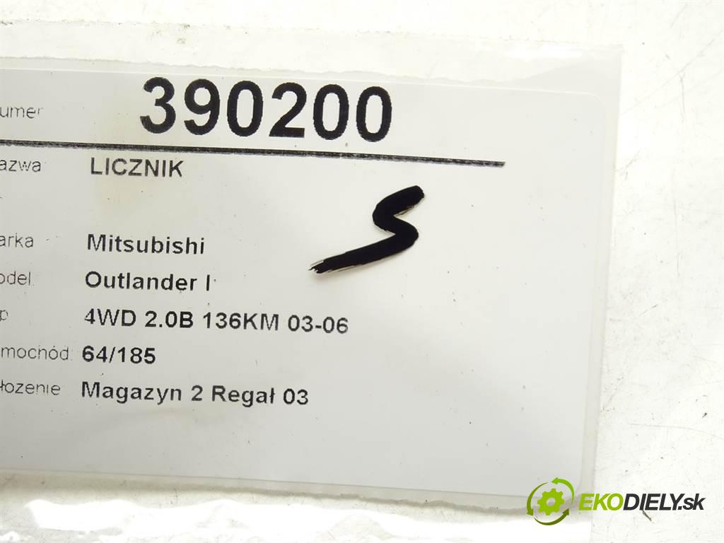 Mitsubishi Outlander I  2004 100 kW 4WD 2.0B 136KM 03-06 2000 Prístrojovka MN151132 (Prístrojové dosky, displeje)