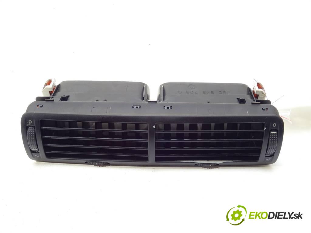 Volkswagen Passat B5 FL    SEDAN 4D 1.9TDI 130KM 00-05  Mriežky kúrenia stredna 3B0819728D (Mriežky kúrenia (fukáre))
