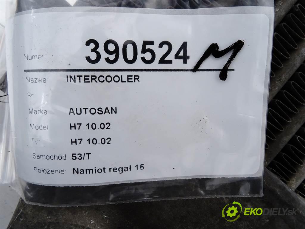 AUTOSAN H7.10.02 H7.10.02 2002 100kW (136KM) H7.10.02 3908 intercooler  (Intercoolery (chladiče nasávaného vzduchu))