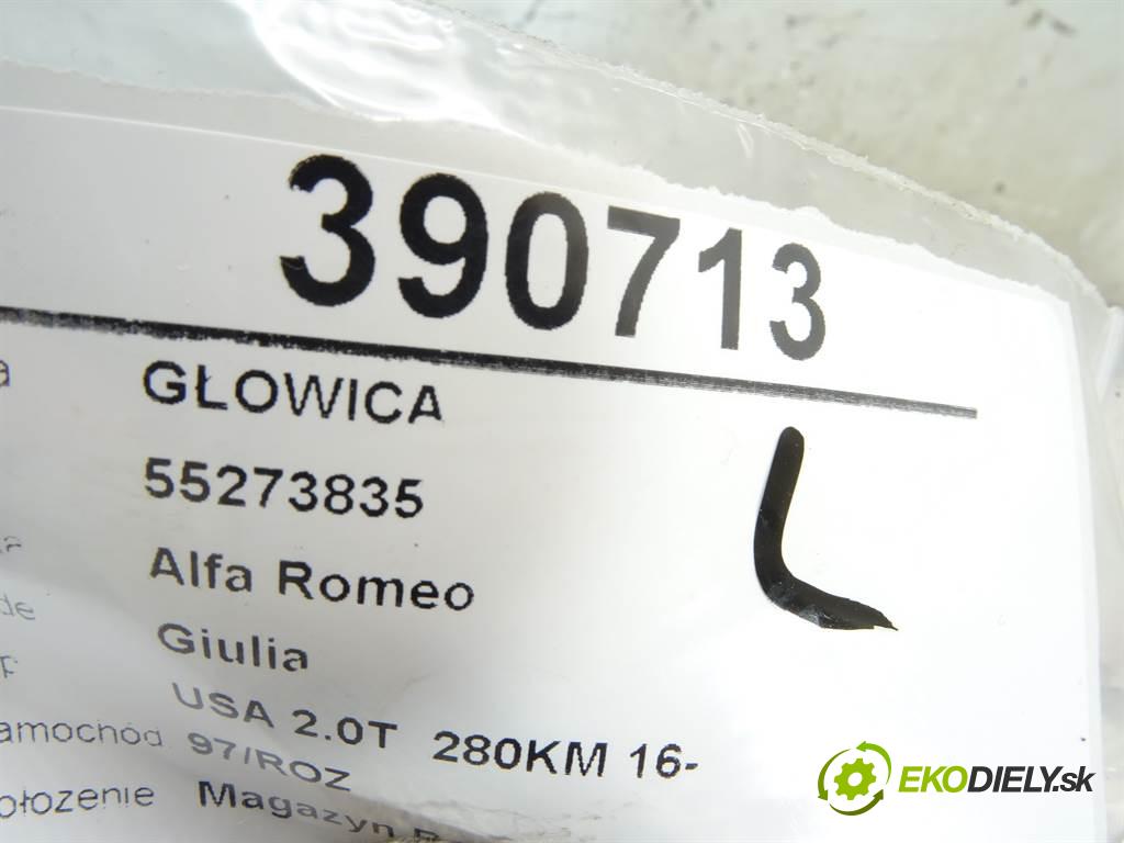Alfa Romeo Giulia  2017 206 kW USA 2.0T  280KM 16- 2000 Hlava valcov 55273835 (Hlavy valcov)
