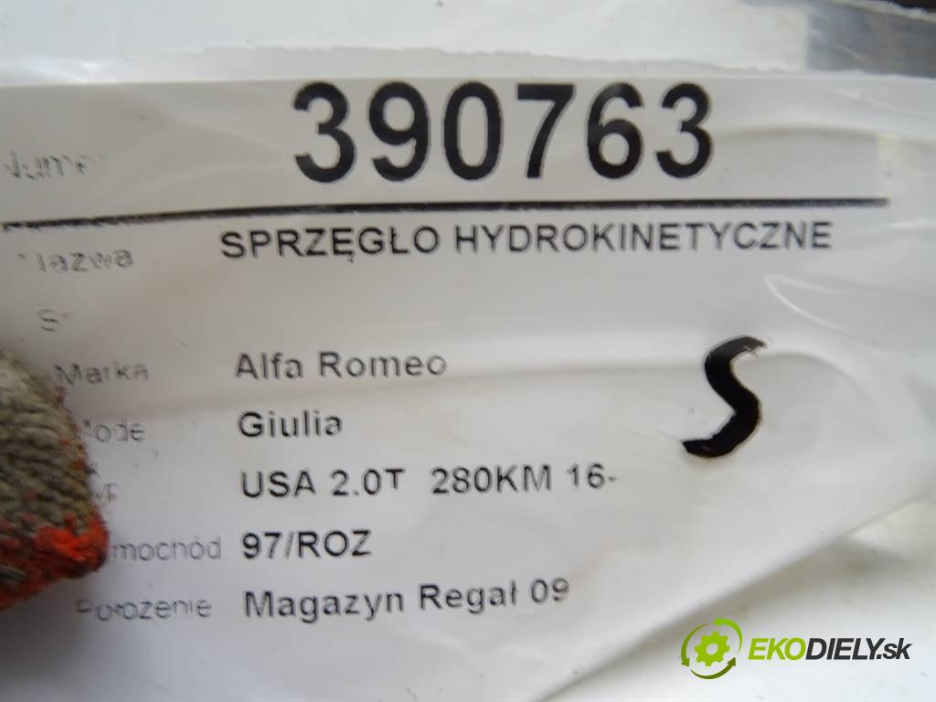 Alfa Romeo Giulia  2017 206 kW USA 2.0T  280KM 16- 2000 Spojková sada (bez ložiska) konvertor  (Ostatné)