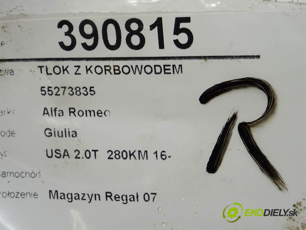 Alfa Romeo Giulia    USA 2.0T  280KM 16-  PIEST: ojnica 55273835 (Piesty)
