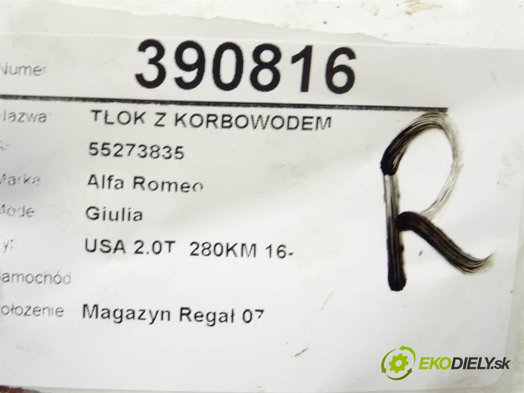 Alfa Romeo Giulia    USA 2.0T  280KM 16-  PIEST: ojnica 55273835 (Piesty)