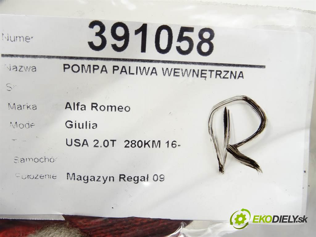 Alfa Romeo Giulia    USA 2.0T  280KM 16-  pumpa paliva vnitřní 505474790 (Palivové pumpy, čerpadla)