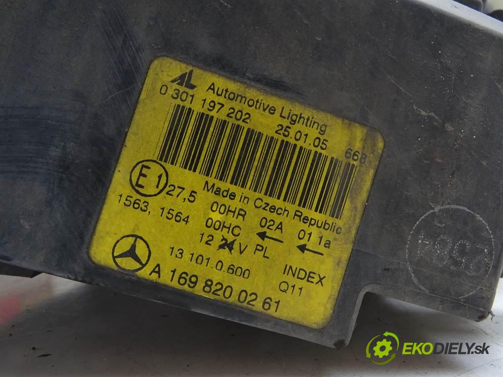 Mercedes-Benz W169  2005 85 kW 1.7B 116KM 04-08  Svetlomet pravy A1698200261 (Pravé)