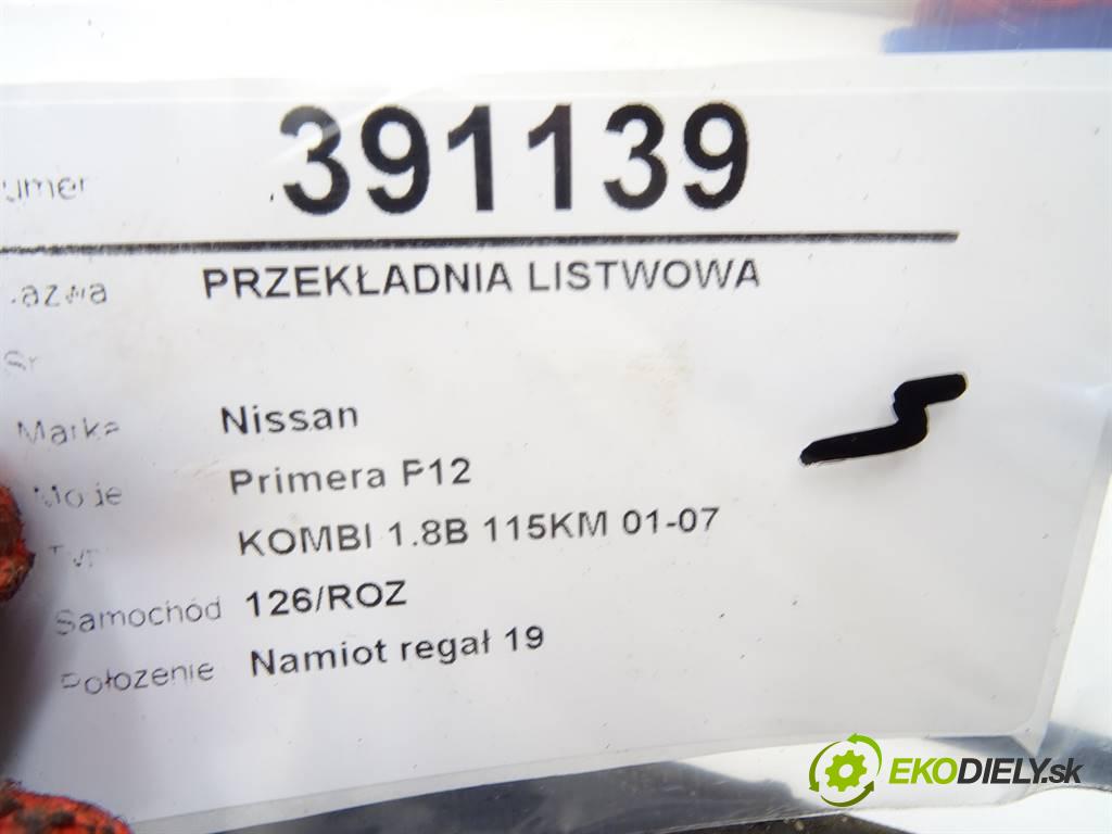 Nissan Primera P12  2004 85 kW KOMBI 1.8B 115KM 01-07 1800 riadenie 49001AV610 (Riadenia)