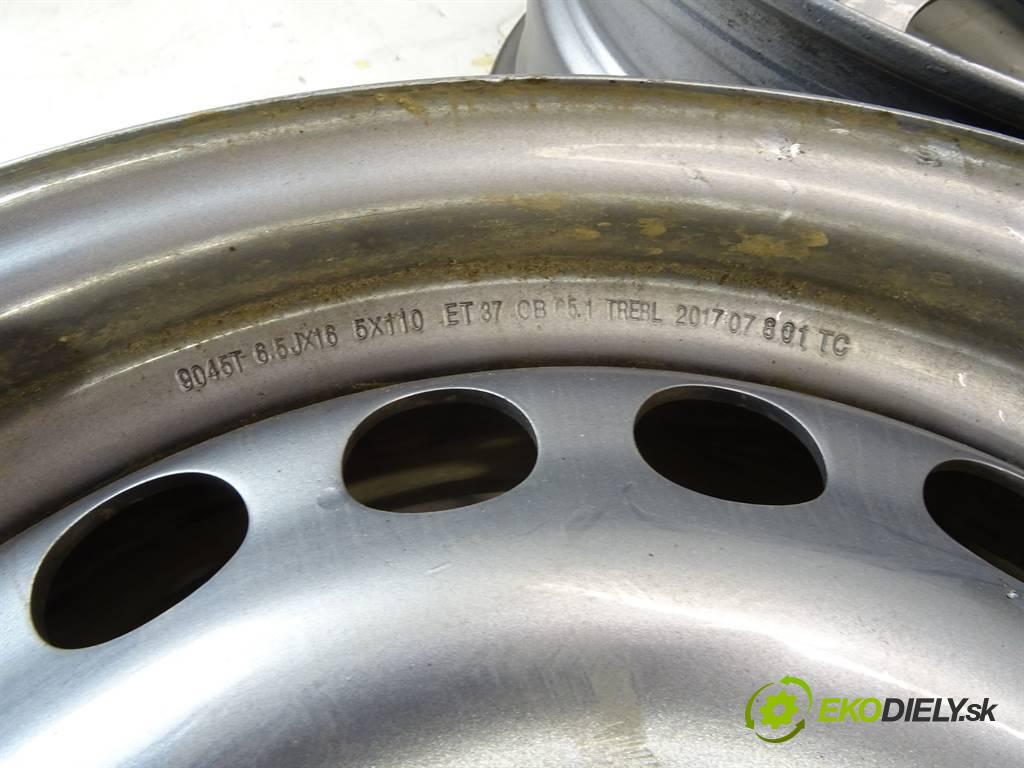 Opel     16 6,5J 5X110 ET37  disky plechové 16  (Plechové)