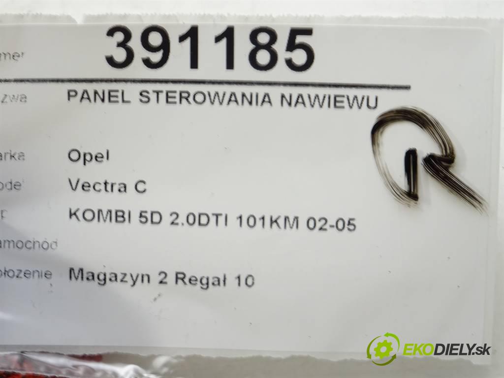 Opel Vectra C    KOMBI 5D 2.0DTI 101KM 02-05  Panel ovládania kúrenia 13138196 (Prepínače, spínače, tlačidlá a ovládače kúrenia)