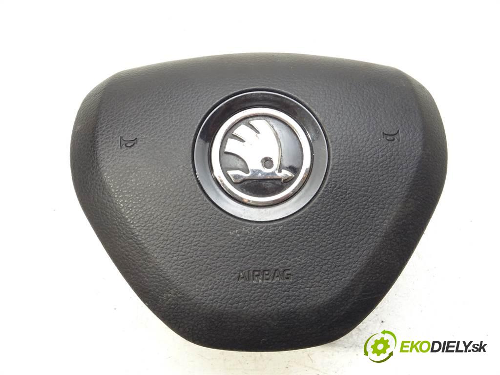 Skoda Fabia III    KOMBI 5D 1.0MPI 75KM 14-18  AirBag volantu 6V0880201P (Airbagy)