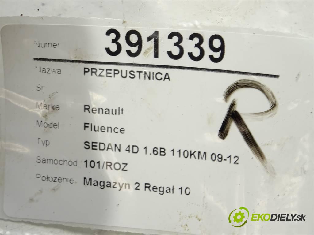 Renault Fluence  2011 81 kW SEDAN 4D 1.6B 110KM 09-12 1600 Škrtiaca klapka 8200190230 (Škrtiace klapky)