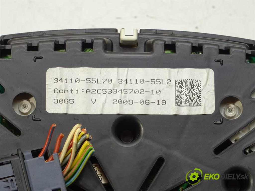 Suzuki SX4  2009 107KM Sedici 1.6B 107KM 06-14 1600 Prístrojovka 34110-55L2 (Prístrojové dosky, displeje)