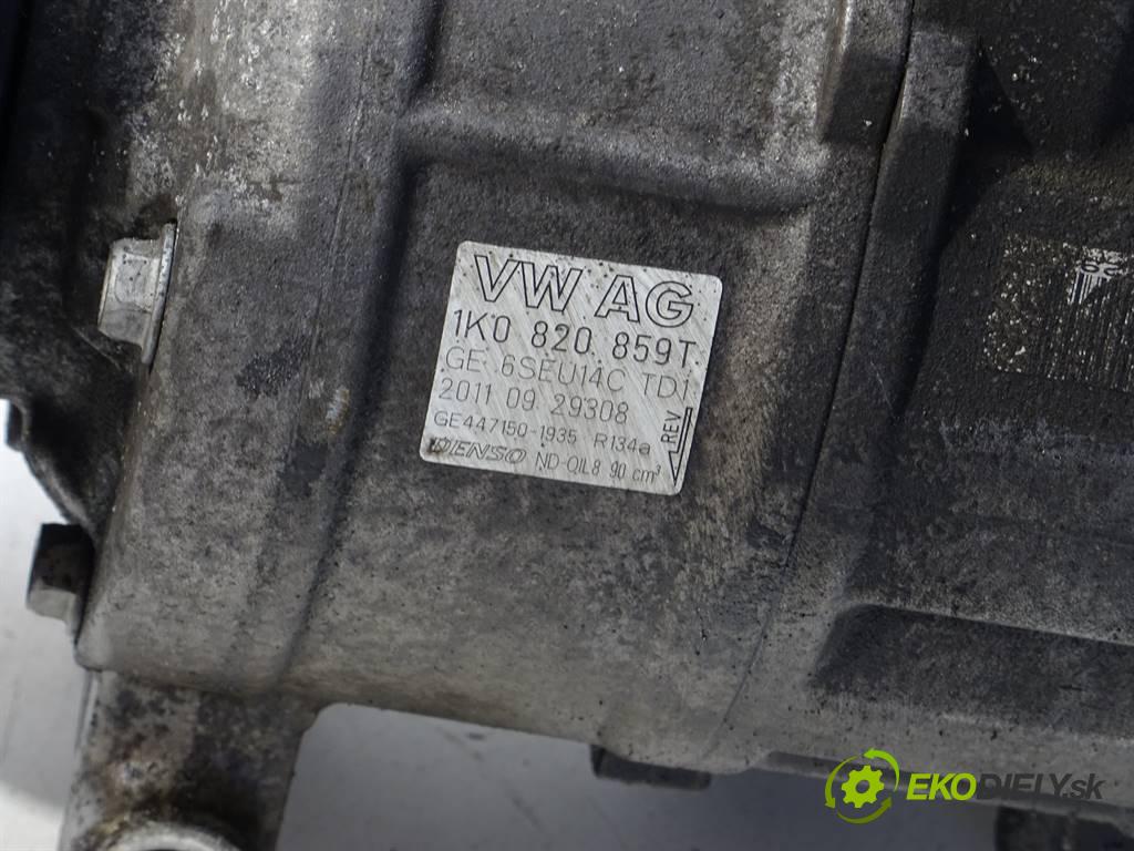 Volkswagen Touran  2003 100 kW 2.0TDI 136KM 03-15 2000 kompresor klimatizace 1K0820859T (Kompresory)