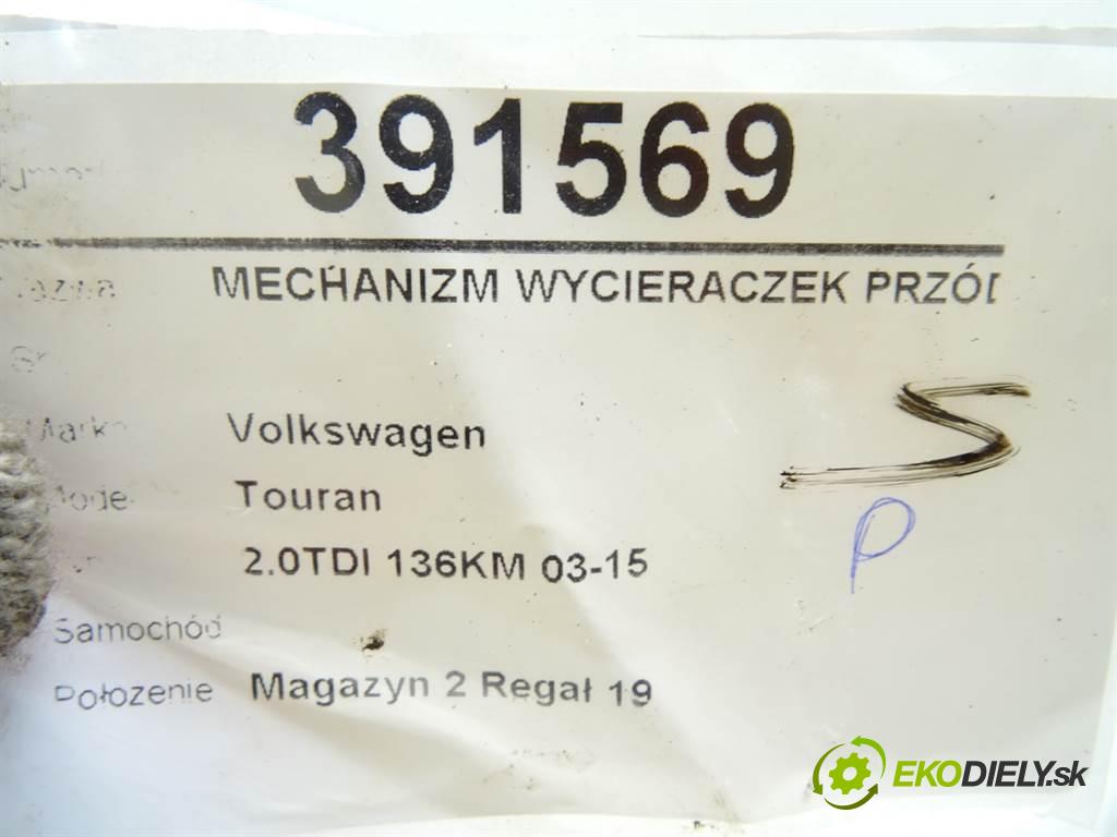 Volkswagen Touran    2.0TDI 136KM 03-15  mechanismus stěračů přední část pravý 1T0955024B