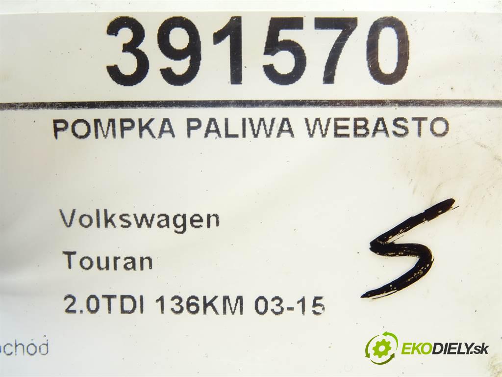 Volkswagen Touran    2.0TDI 136KM 03-15  pumpa paliva Webasto  (Webasto)