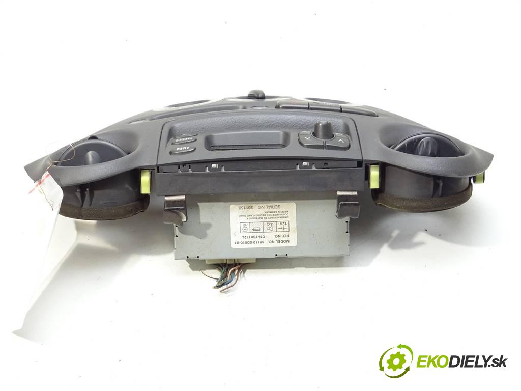 Toyota Yaris  2001 50 kW HATCHBACK 3D 1.0VVTI 68KM 99-03 1000 RADIO 86110-0D010 (Audio zariadenia)