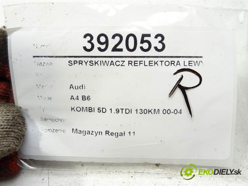 Audi A4 B6    KOMBI 5D 1.9TDI 130KM 00-04  ostrekovača svetla ľavy  (Motorčeky, čerpadlá ostrekovačov)