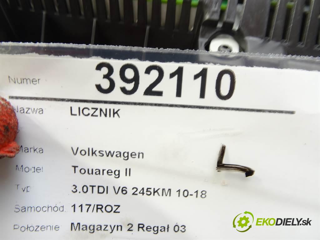 Volkswagen Touareg II  2012 180 kW 3.0TDI V6 245KM 10-18 3000 Prístrojovka 7P6920882 (Prístrojové dosky, displeje)