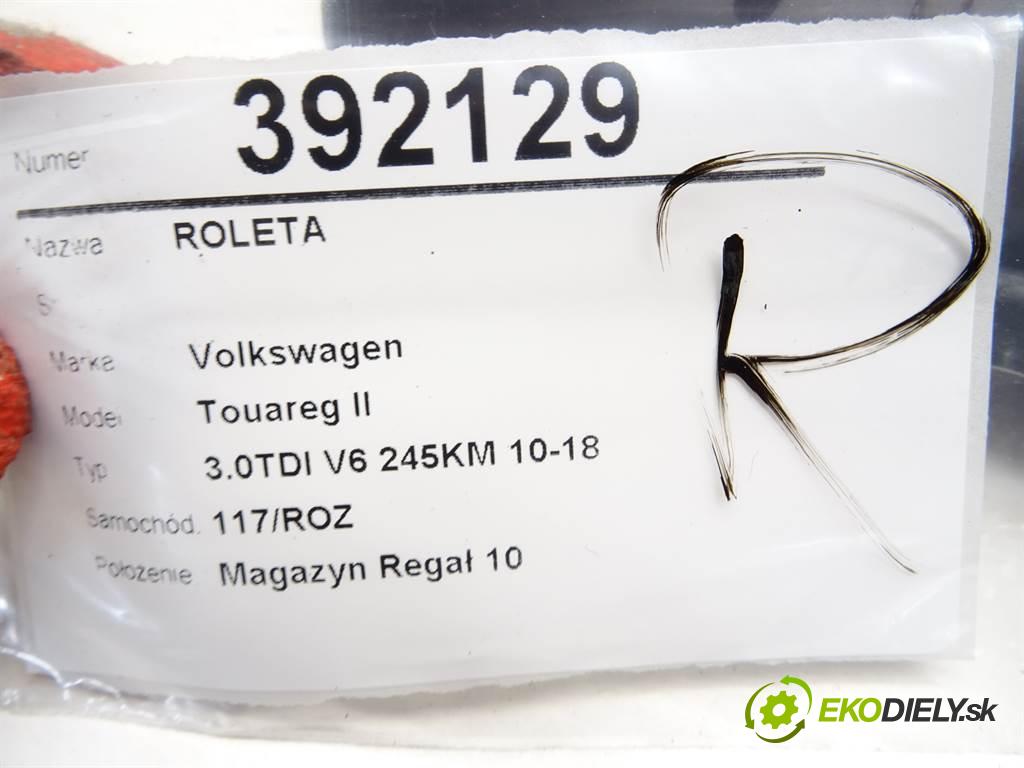 Volkswagen Touareg II  2012 180 kW 3.0TDI V6 245KM 10-18 3000 Roleta 7P6867773 (Rolety kufra)