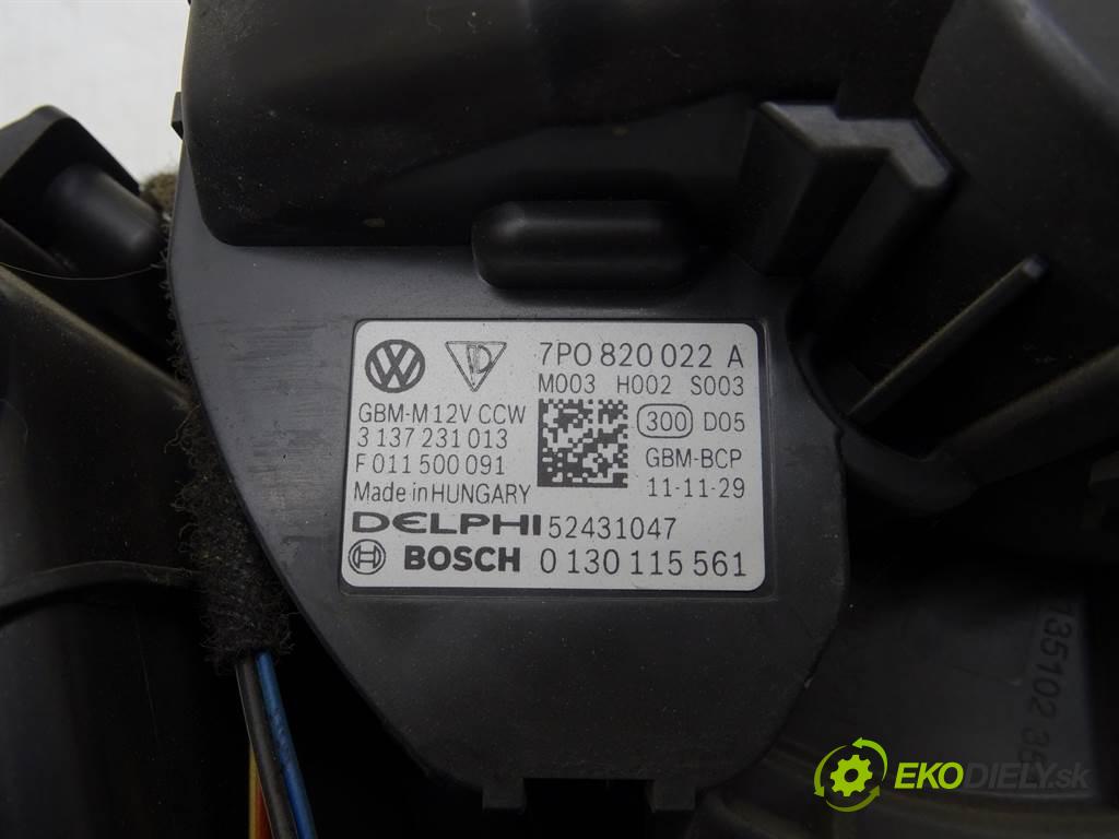 Volkswagen Touareg II    3.0TDI V6 245KM 10-18  Výhrevné teleso, radiátor kúrenia KOMBAJN zadný 7P6820003C
