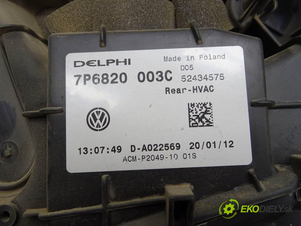 Volkswagen Touareg II    3.0TDI V6 245KM 10-18  Výhrevné teleso, radiátor kúrenia KOMBAJN zadný 7P6820003C
