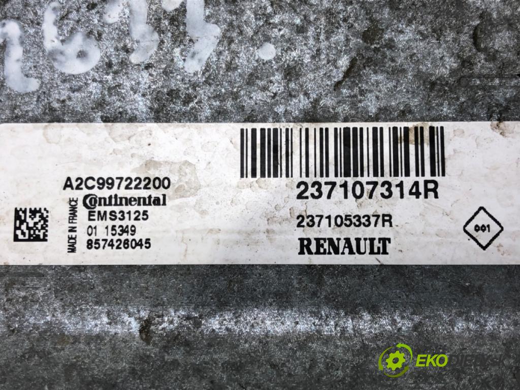 RENAULT CLIO IV Nadwozie pełne / liftback (BH_) 2014 - 2022    1.2 16V (BHMK) 54 kW [73 KM] benzyna 2014 - 2022  riadiaca jednotka Motor 237107314R (Riadiace jednotky)