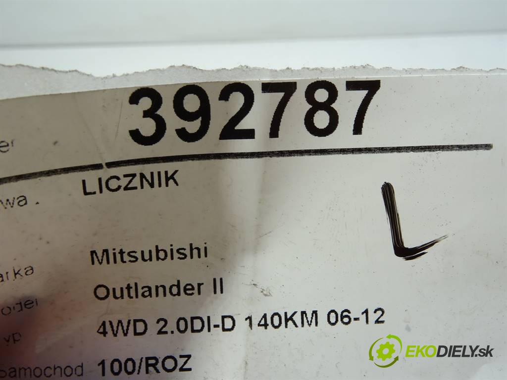 Mitsubishi Outlander II  2009 103 kW 4WD 2.0DI-D 140KM 06-12 2000 Prístrojovka 789168-220H (Prístrojové dosky, displeje)