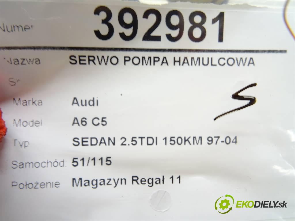 Audi A6 C5  1999 110 kW SEDAN 2.5TDI 150KM 97-04 2500 Posilovač Pumpa brzdová 4B0612105 (Posilňovače bŕzd)