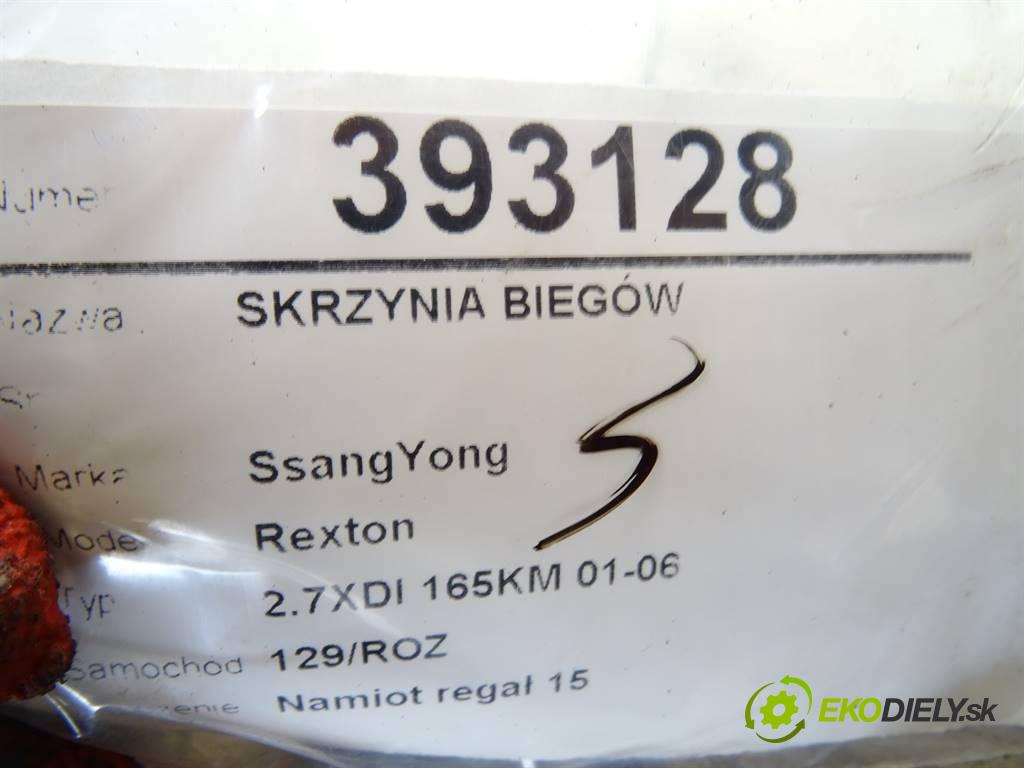 SsangYong Rexton  2004 121 kW 2.7XDI 165KM 01-06 2700 Prevodovka G31020-08106 (Prevodovky)
