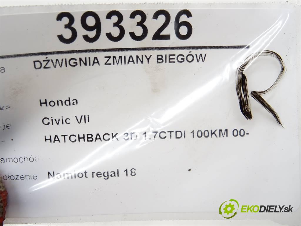 Honda Civic VII    HATCHBACK 3D 1.7CTDI 100KM 00-06  Kulisa  (Rýchlostné páky / kulisy)