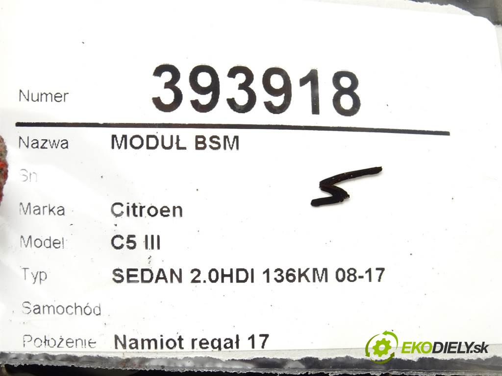 Citroen C5 III    SEDAN 2.0HDI 136KM 08-17  modul BSM 9675877980 (Ostatní)
