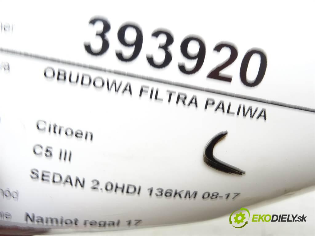 Citroen C5 III    SEDAN 2.0HDI 136KM 08-17  Obal filtra paliva 9644910780