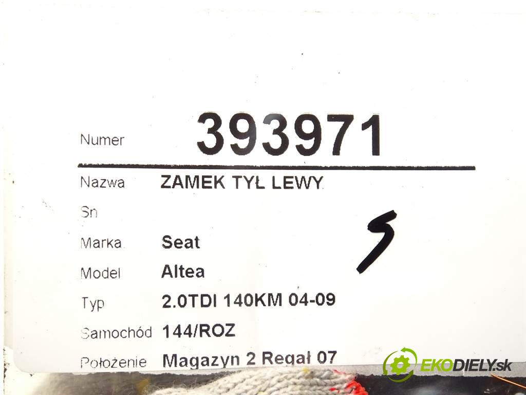 Seat Altea  2006 103 kW 2.0TDI 140KM 04-09 2000 zámok zadní část levý
