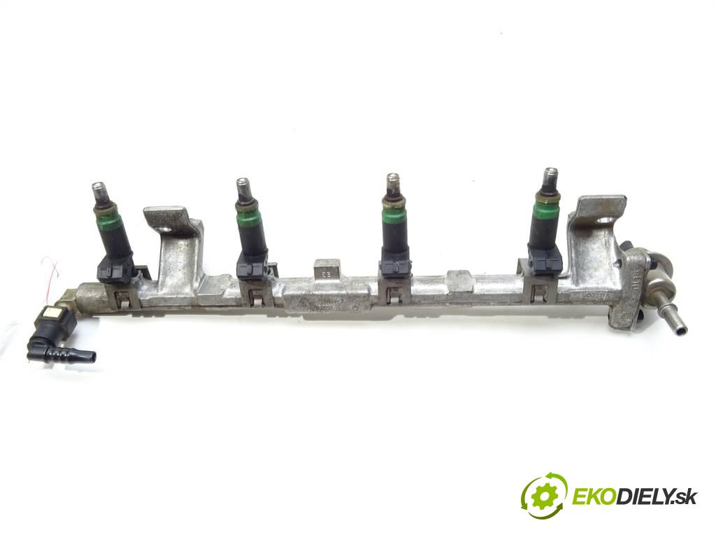 Ford Fiesta V  2002 59 kW HATCHBACK 3D 1.4B 80KM 02-08 1400 Lišta vstrekovacia Vstrekovacie ventily 98MF-BB (Vstrekovacie lišty)