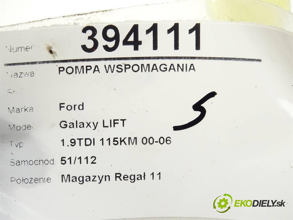 Ford Galaxy LIFT  2004 85 kW 1.9TDI 115KM 00-06 1900 Pumpa servočerpadlo 7M0145157AA (Servočerpadlá, pumpy riadenia)