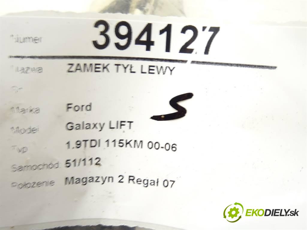 Ford Galaxy LIFT  2004 85 kW 1.9TDI 115KM 00-06 1900 zámok zadní část levý