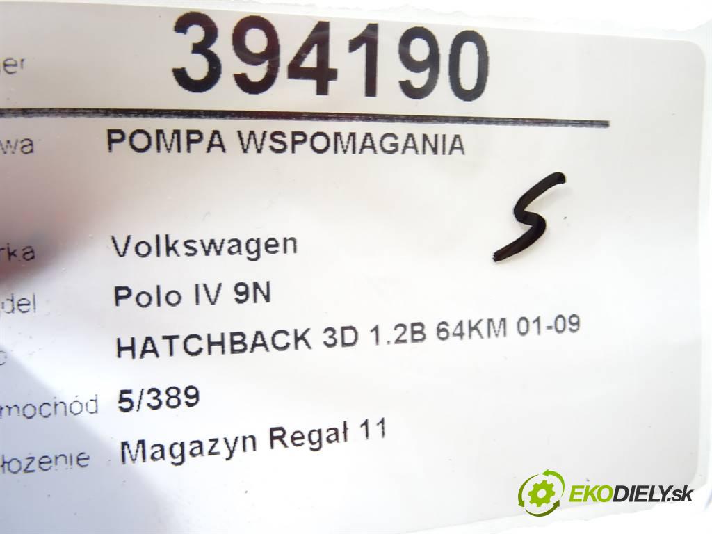 Volkswagen Polo IV 9N  2002 47 kW HATCHBACK 3D 1.2B 64KM 01-09 1200 Pumpa servočerpadlo  (Servočerpadlá, pumpy riadenia)