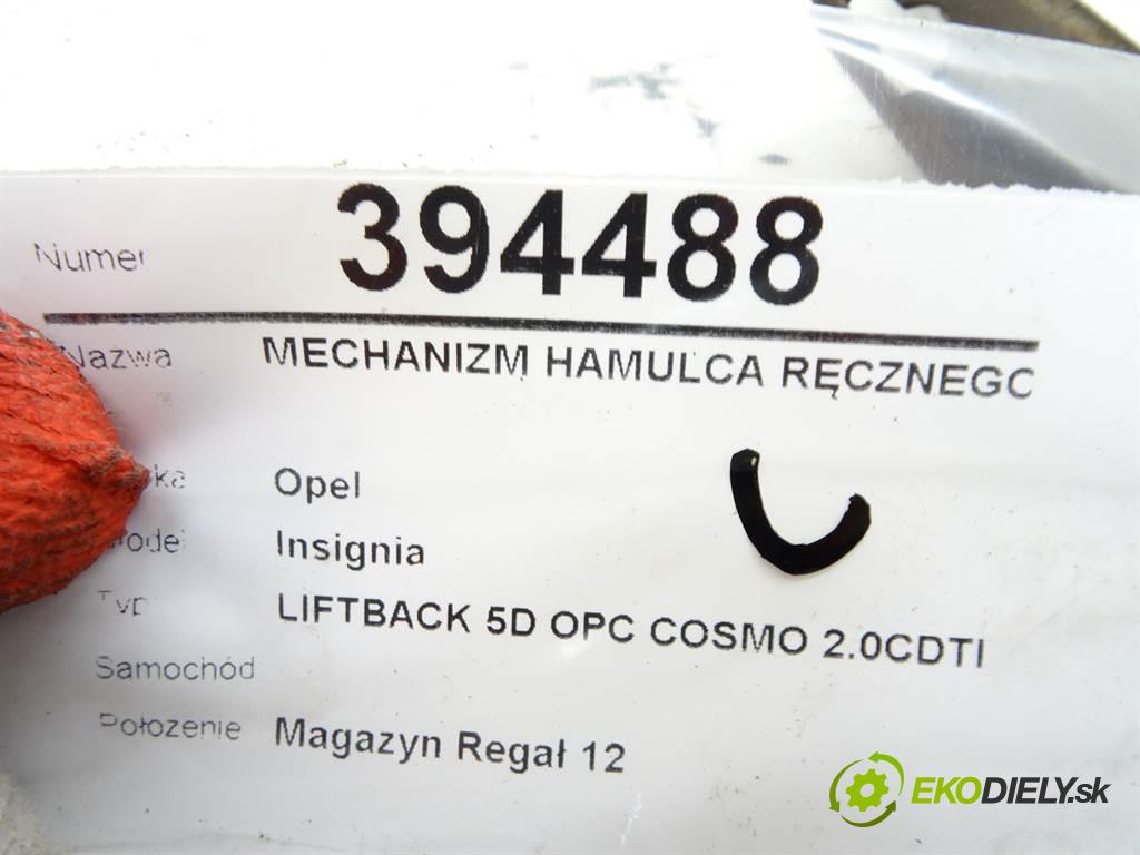 Opel Insignia    LIFTBACK 5D OPC COSMO 2.0CDTI 160KM 08-13  Mechanizmus brzdy ručnej brzdy 22792204 (Ručné brzdy)