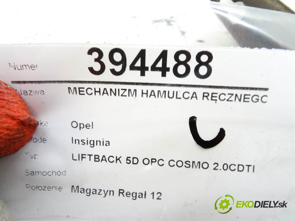 Opel Insignia    LIFTBACK 5D OPC COSMO 2.0CDTI 160KM 08-13  mechanismus brzdy ruční brzdy 22792204 (Ruční brzdy)