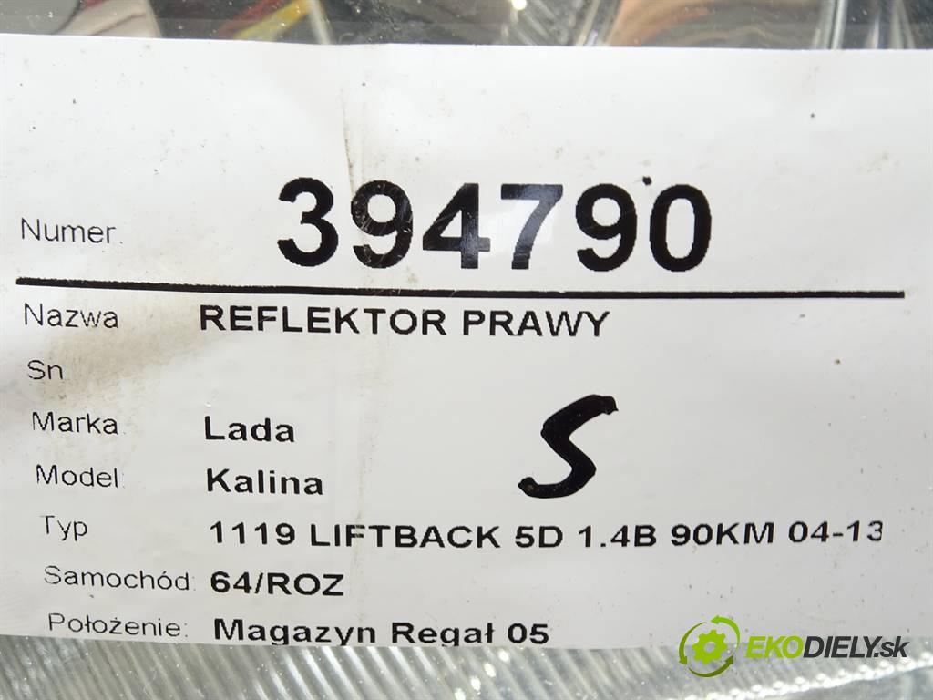 Lada Kalina  2010 90KM 1119 LIFTBACK 5D 1.4B 90KM 04-13 1400 Svetlomet pravy  (Pravé)