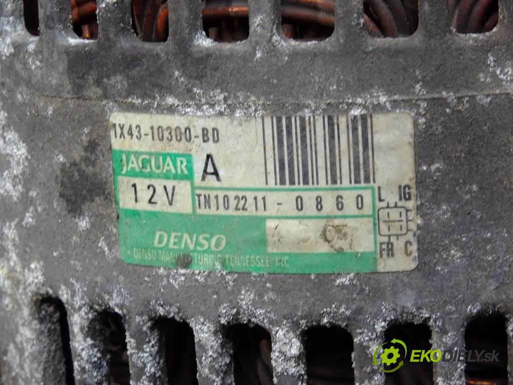 Jaguar X-Type  2003 143,5 4WD SEDAN 2.5B V6 196KM 01-09 2500 Alternátor 1X43-10300-BD (Alternátory)