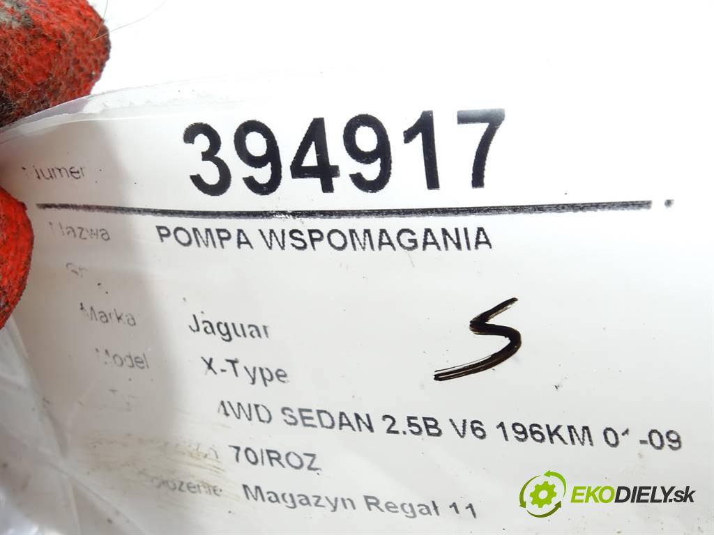Jaguar X-Type  2003 143,5 4WD SEDAN 2.5B V6 196KM 01-09 2500 Pumpa servočerpadlo  (Servočerpadlá, pumpy riadenia)