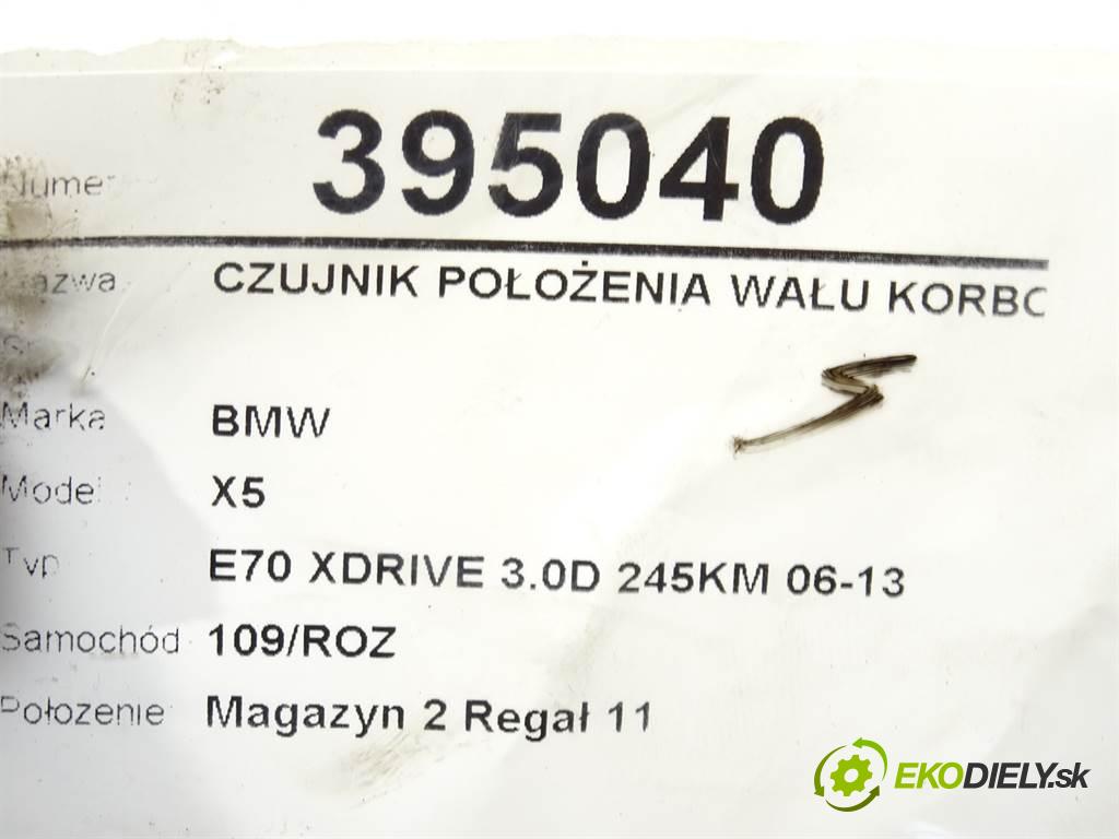 BMW X5  2011 245KM E70 XDRIVE 3.0D 245KM 06-13 3000 snímač pozice hřídele klikového 7806782 (Snímače polohy kliky, vačky)