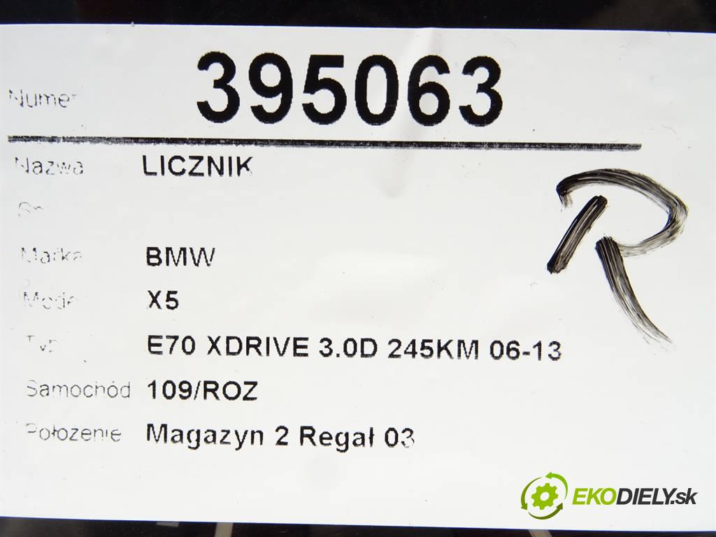 BMW X5  2011 245KM E70 XDRIVE 3.0D 245KM 06-13 3000 Prístrojovka 6976284 (Prístrojové dosky, displeje)