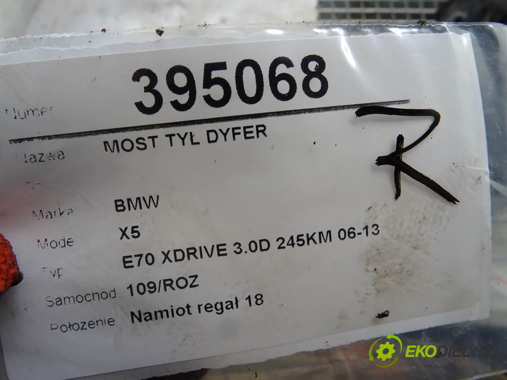 BMW X5  2011 245KM E70 XDRIVE 3.0D 245KM 06-13 3000 Most zad ,diferenciál 7630912 (Zadné)