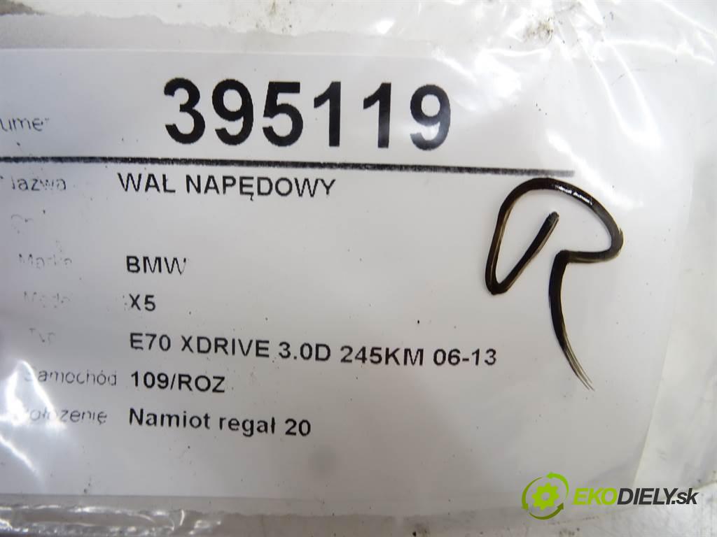 BMW X5  2011 245KM E70 XDRIVE 3.0D 245KM 06-13 3000 Kardaň, hriadeľ hnací 7597649 (Kardaňové hriadele)