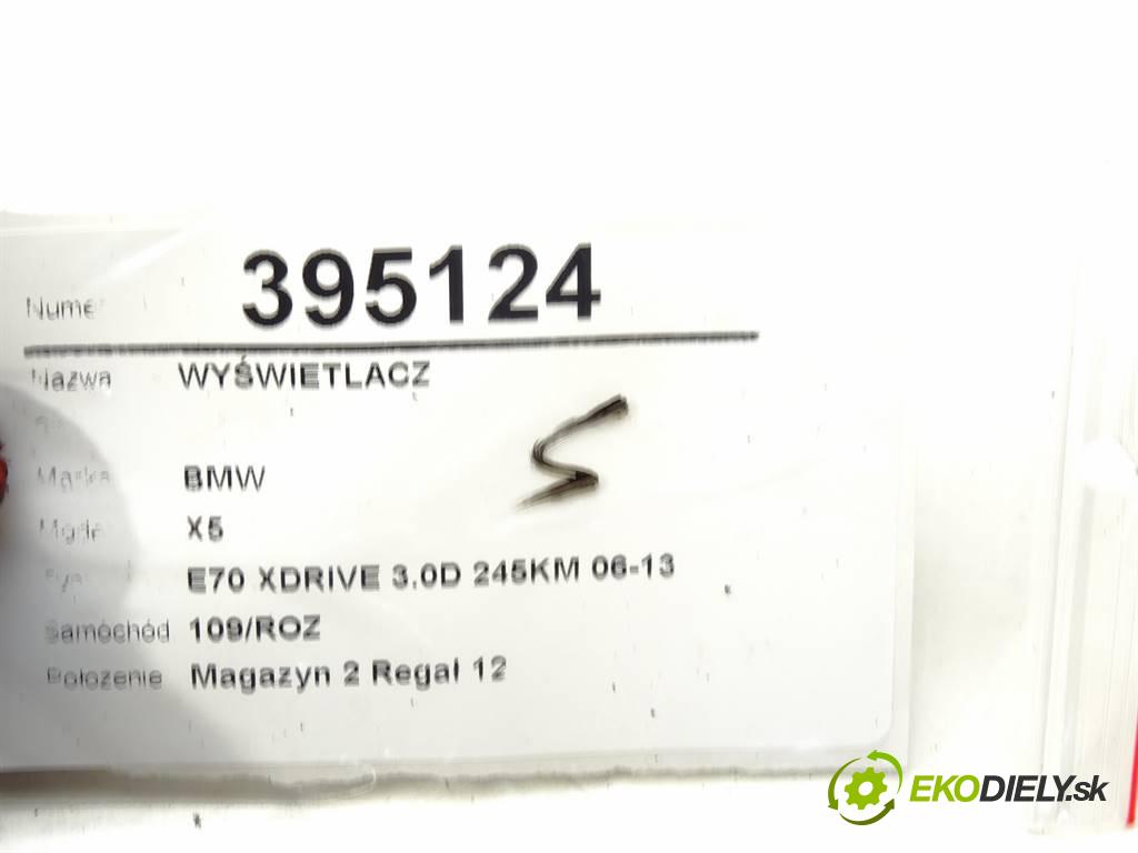 BMW X5  2011 245KM E70 XDRIVE 3.0D 245KM 06-13 3000 Dislpej 2284656 (Prístrojové dosky, displeje)