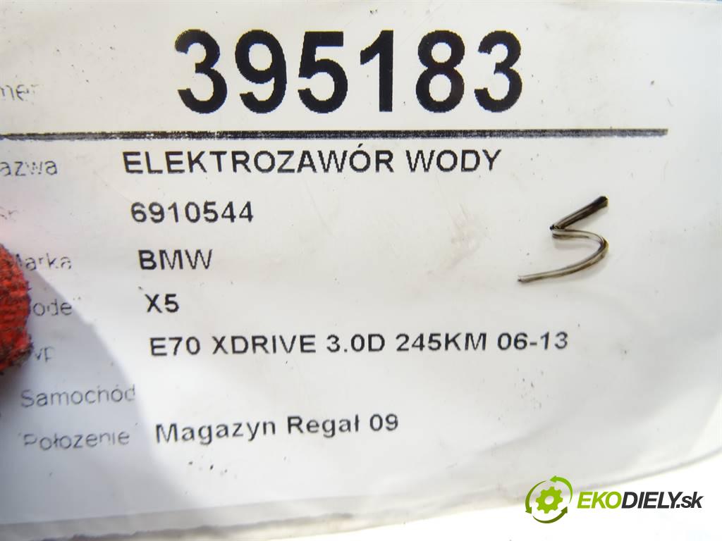 BMW X5    E70 XDRIVE 3.0D 245KM 06-13  Magnetický ventil vody 6910544 (Ostatné)