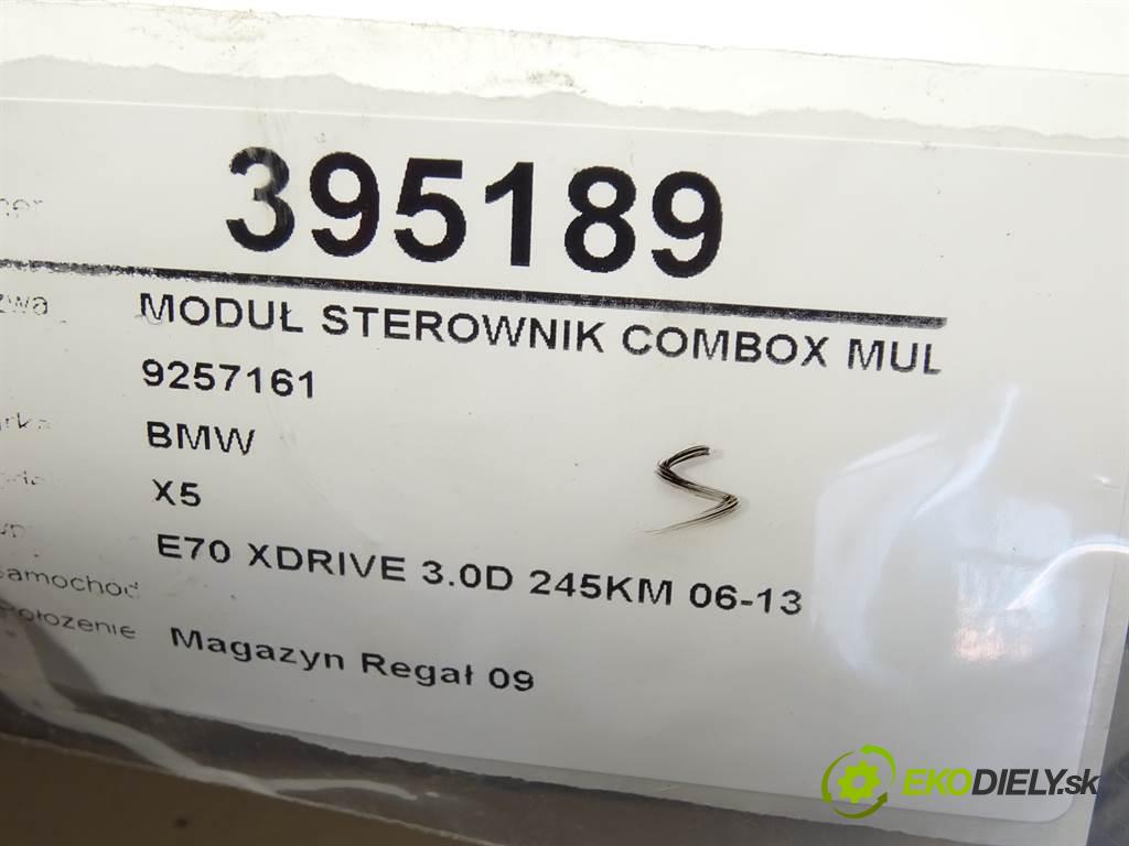 BMW X5    E70 XDRIVE 3.0D 245KM 06-13  Modul Riadiaca jednotka COMBOX multi 9257161
