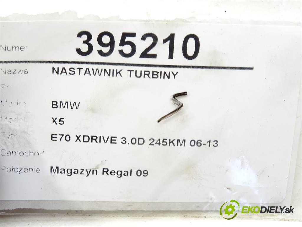 BMW X5    E70 XDRIVE 3.0D 245KM 06-13  nastavovač turba 6NW009543 (Ostatní)